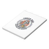 Cheer Dad Surviving Comp Weekend Skeleton Shirt_1 ノートパッド (回転)