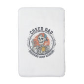 Cheer Dad Surviving Comp Weekend Skeleton Shirt_1 バスマット (正面縦)