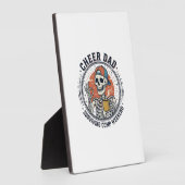 Cheer Dad Surviving Comp Weekend Skeleton Shirt_1 フォトプラーク (側面)