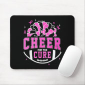 Cheer For The Breast Cancer Awareness Cheerleader  マウスパッド (マウス)
