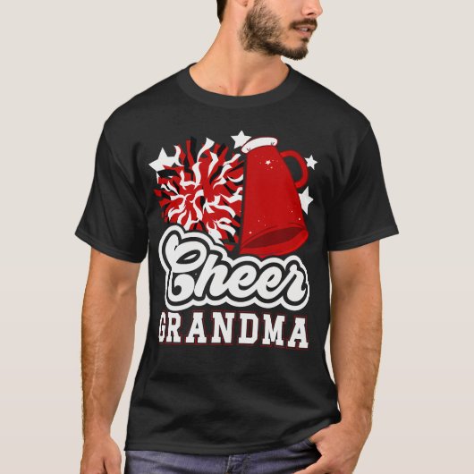Cheer Grandma Of A Cheerleader Grandma Cheer Grand Tシャツ (正面)