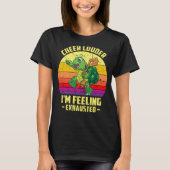 Cheer Louder I'm Feeling Exhausted Triathlon Marat Tシャツ (正面)