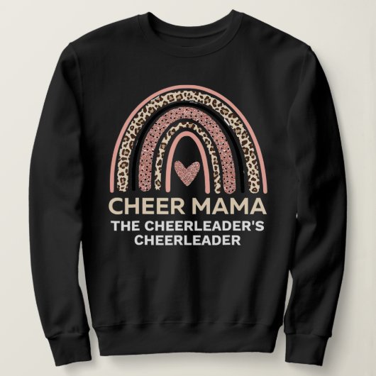 Cheer Mama Women Cheerleader Mom  スウェットシャツ (デザイン正面)