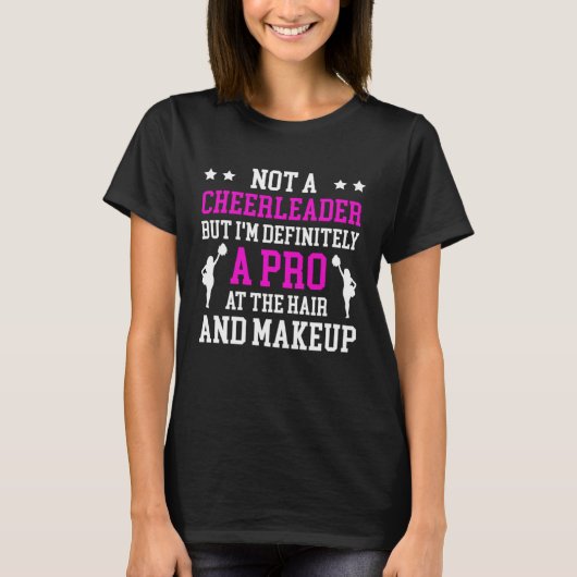 Cheer Mom Cheerleading Cheerleader Definitely Pro  Tシャツ (正面)