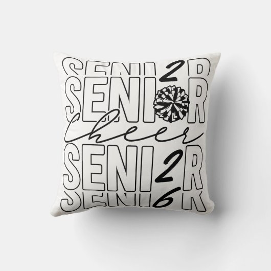 Cheer Senior 2026 クッション (裏面)