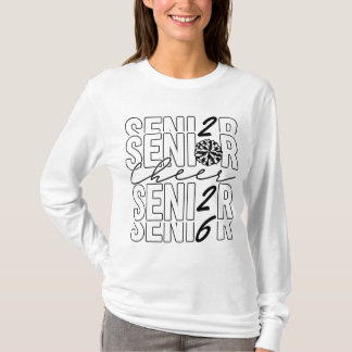 Cheer Senior 2026 Women LS Tシャツ