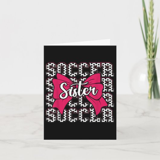 Cheer Soccer Sister Bow Sport Cheerleader Cheerlea カード (正面)