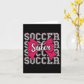 Cheer Soccer Sister Bow Sport Cheerleader Cheerlea カード (黄色い花)