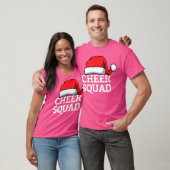 Cheer Squad Christmas Santa Cheerleading Matching  Tシャツ (ユニセックス)