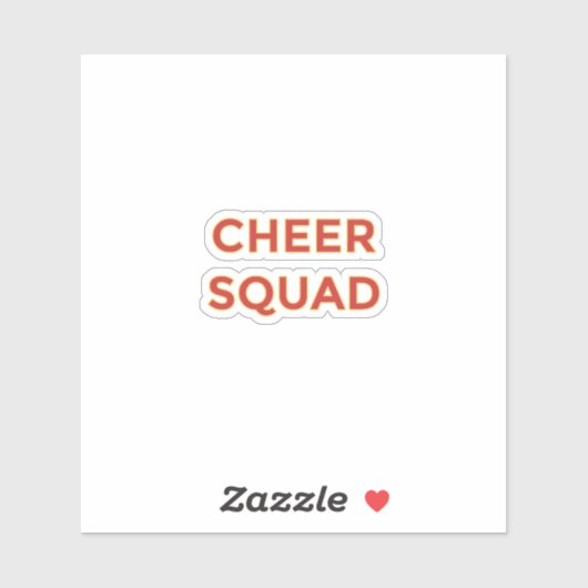 Cheer Squad Pet Parent Sticker | Gold Red Paw Mom  シール (シート)