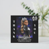 Cheer Team Cheerleader Thank You Cards サンキューカード (スタンド正面)