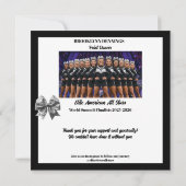 Cheer Team Cheerleader Thank You Cards サンキューカード (裏面)