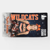 Cheer Team Custom Sports Photo Senior Cheerleading 横断幕 (横)