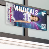 Cheer Team Sports Photo Cheerleading Senior Night 横断幕 (ビルの外側)