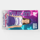 Cheer Team Sports Photo Senior Cheerleading Star 横断幕 (横)