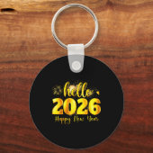 Cheer To The New Year Happy New Year 2026 Party  キーホルダー (正面)