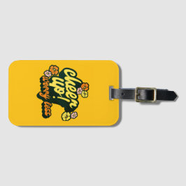 CHEER UP WORRY LESS REUSABLE LUGGAGE TAG ラゲッジタグ