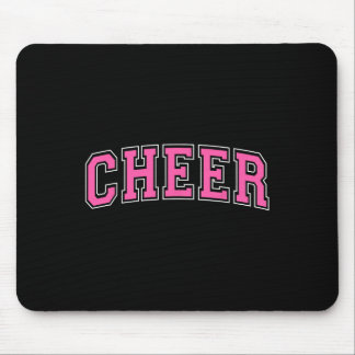 Cheer Varsity Pink And White Cheerleader Cheerlead マウスパッド