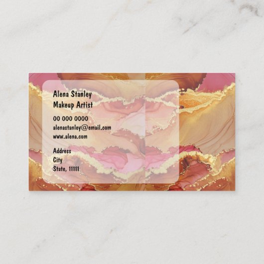 Cheerful  名刺 (裏面)