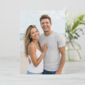 Cheerful Beach Photo 招待状 (スタンド正面)