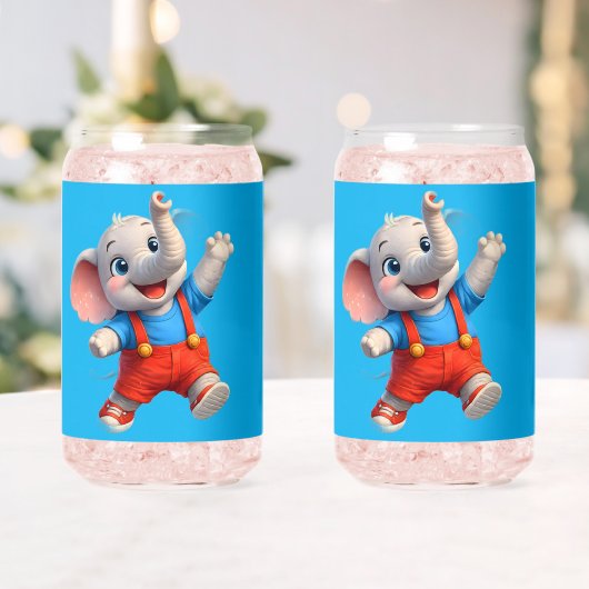 Cheerful blue glass concept ガラス缶 (インサイチュ (ウェディング))