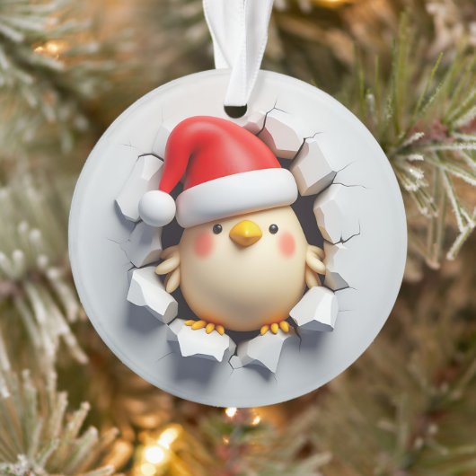Cheerful Chick Holiday Breakout Ornament オーナメント (ツリー)