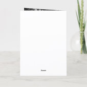 Cheerful Christmas card with custom message シーズンカード (裏面)