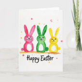 Cheerful Creature Watercolor Card カード (正面)