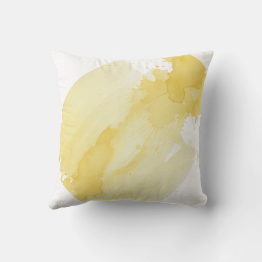 Cheerful Daisy Butterfly – Personalized Nature  クッション (裏面)