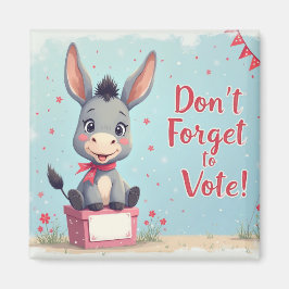 Cheerful Donkey Vote Reminder マグネット