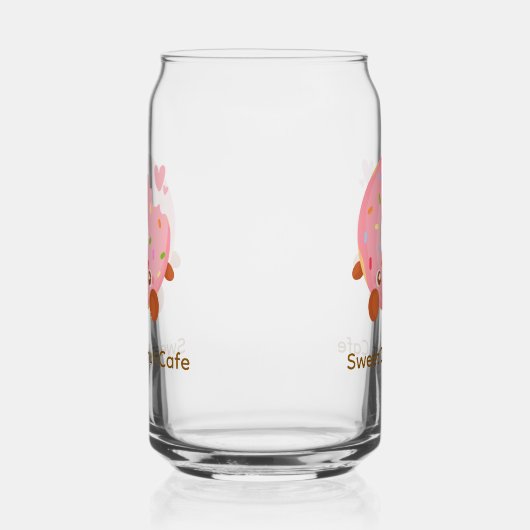 Cheerful Donut With Sprinkles ガラス缶 (右)