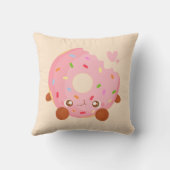 Cheerful Donut With Sprinkles クッション (裏面)