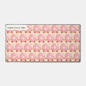 Cheerful Donut With Sprinkles デスクマット (正面)