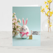 Cheerful Egg Celebration Card カード (黄色い花)