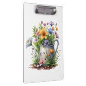 cheerful flowers watercolors drawing クリップボード (右)