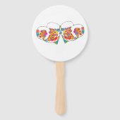 Cheerful Heart by Lydia's Art Sangria ハンドファン (裏面)