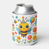 Cheerful Party Bee Can Cooler 缶クーラー (缶正面)