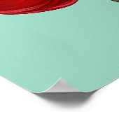 Cheerful Santa Claus ポスター (角)