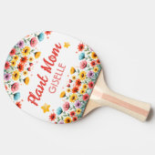 Cheerful Spring Garden Mom Ping Pong Paddle 卓球ラケット (横)