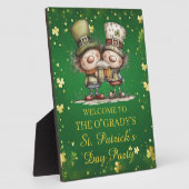 Cheerful St. Patrick’s Day Party Illustration フォトプラーク (側面)