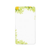 Cheerful Stationery ラベル (正面)