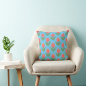 Cheerful Tulips Throw Pillow クッション (椅子)