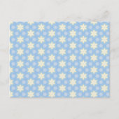 Cheerful Yellow Star Pattern Postcard ポストカード (正面)