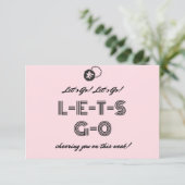 Cheering You On - Chemo Cards of Chemo勇気付けられる 招待状 (スタンド正面)