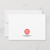 Cheering You On - Chemo Cards of Chemo勇気付けられる 招待状 (裏面)