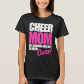 Cheerleader Cheer Mom  Cute Cheerleading Tシャツ (正面)