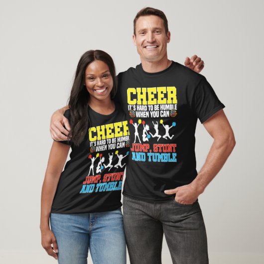 Cheerleader Cheerleading  Cheer It´s hard to be Hu Tシャツ (ユニセックス)