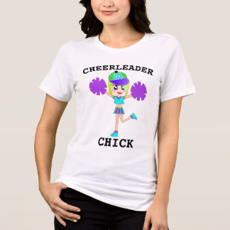 CHEERLEADER CHICK LADIES T-SHIRTS トライブレンドＴシャツ