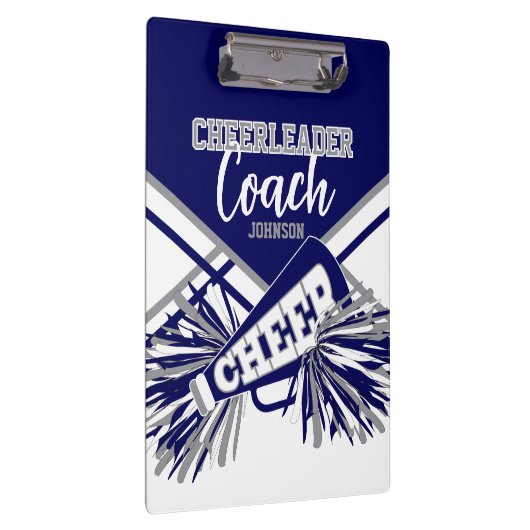 Cheerleader Coach - Navy Blue, Gary & White クリップボード (右)