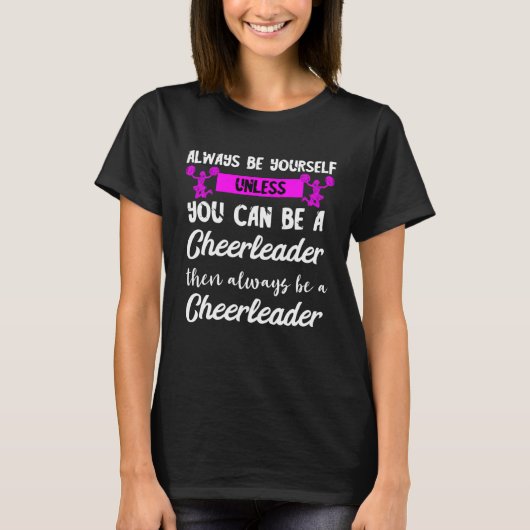 Cheerleader Dancer Cheerleading Team Cheerleader D Tシャツ (正面)